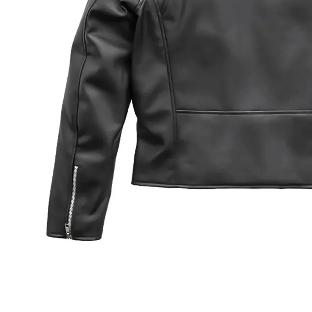 Cassandra - Women's Vegan Leather Motorcycle Jacket